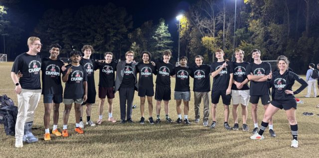 Group of students in uniform for intramural sports